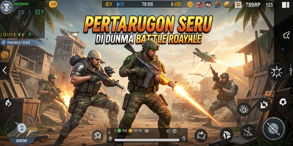 Gameplay seru di 789RP dengan aksi pertarungan intens.