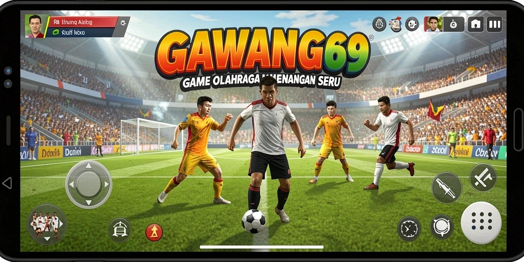 Tampilan gameplay seru dalam GAWANG69 yang memukau.