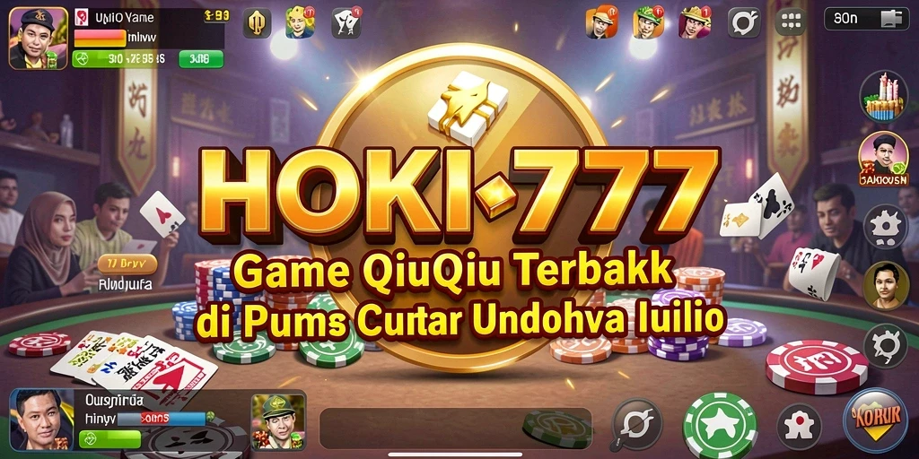 Tampilan gameplay QiuQiu yang seru dan mengasyikkan di HOKI777.