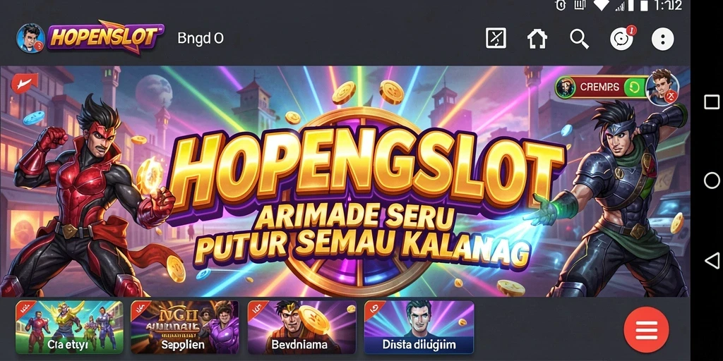 Screenshot HOPENGSLOT menampilkan gameplay seru dengan grafis menawan.