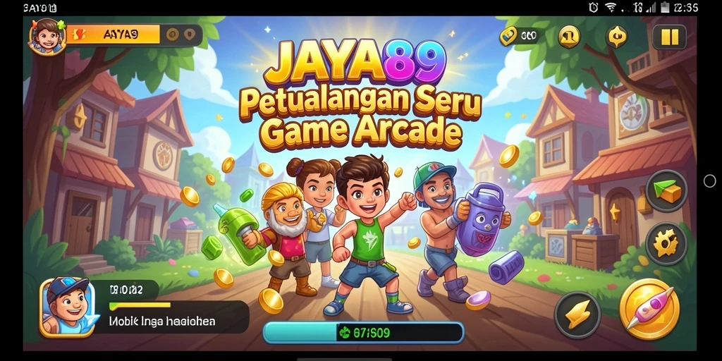 Gameplay seru dan beragam karakter dalam JAYA89.
