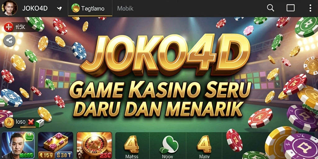 Tangkapan layar JOKO4D menampilkan gameplay Kasino yang menarik dan interaktif.
