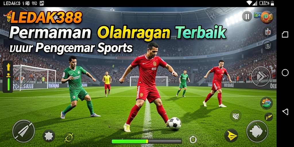 Tampilan gameplay LEDAK388 yang dinamis dan seru.