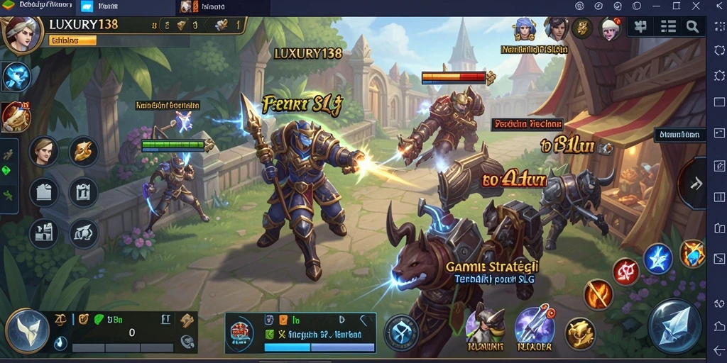 Tampilan menarik dari gameplay LUXURY138 dengan berbagai strategi dan pembangunan.