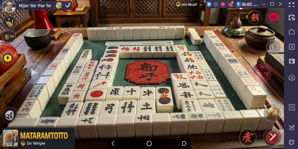 Tangkapan layar gameplay <strong>MATARAMTOTO</strong> menunjukkan keseruan permainan Mahjong.