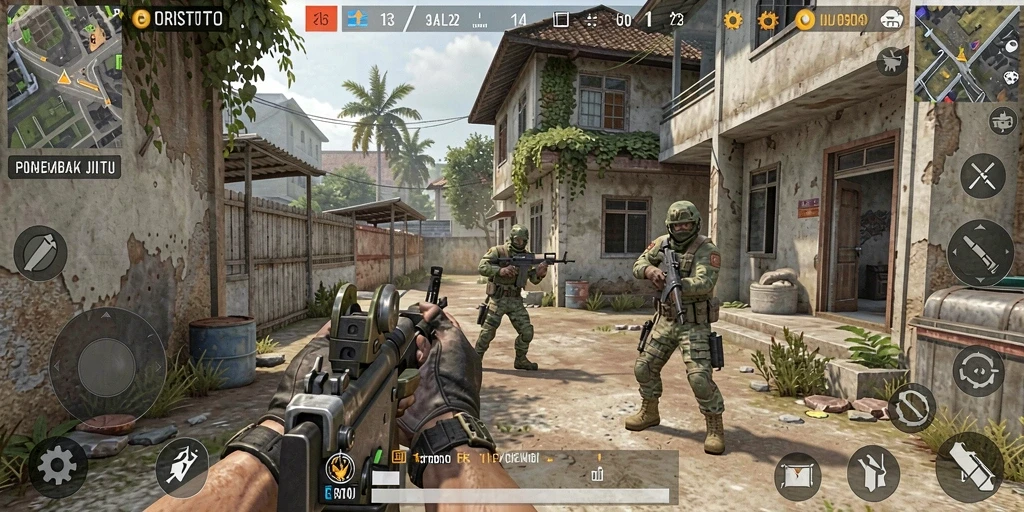 Gameplay menegangkan di ORISTOTO dengan aksi FPS luar biasa.