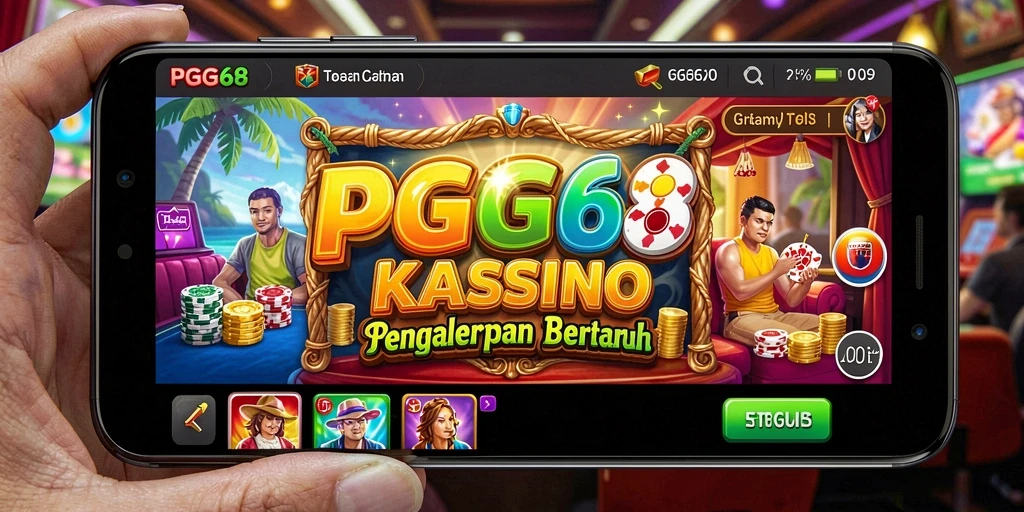 Tampilan gameplay menarik dari PGG68 dengan berbagai permainan kasino.