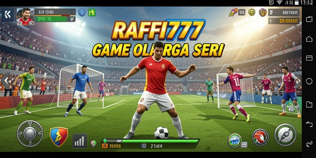 Gameplay seru dari RAFFI777 menunjukkan aksi olahraga yang mendebarkan.