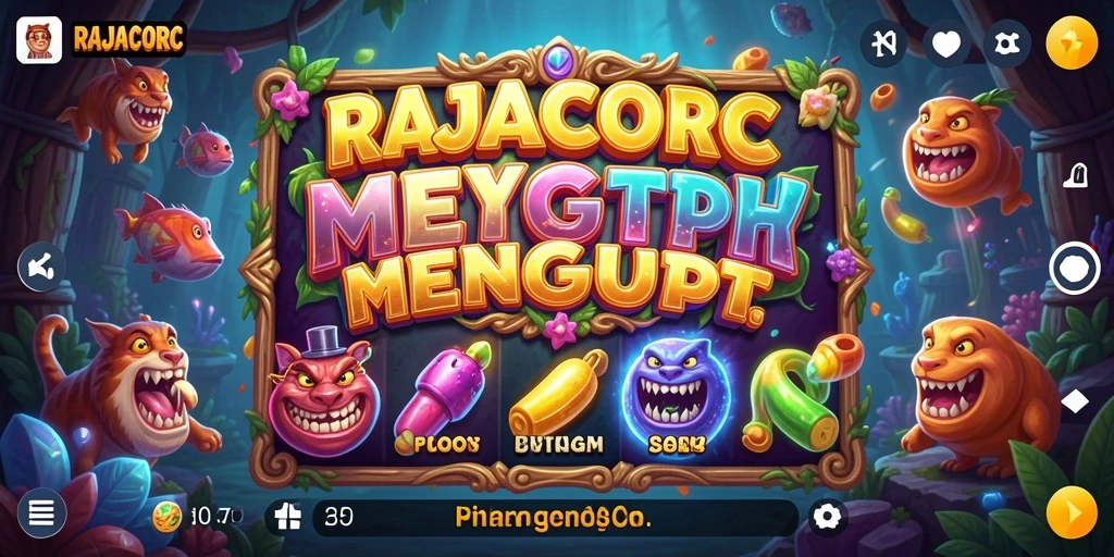 Tampilan menawan dari gameplay RAJACORC yang seru.