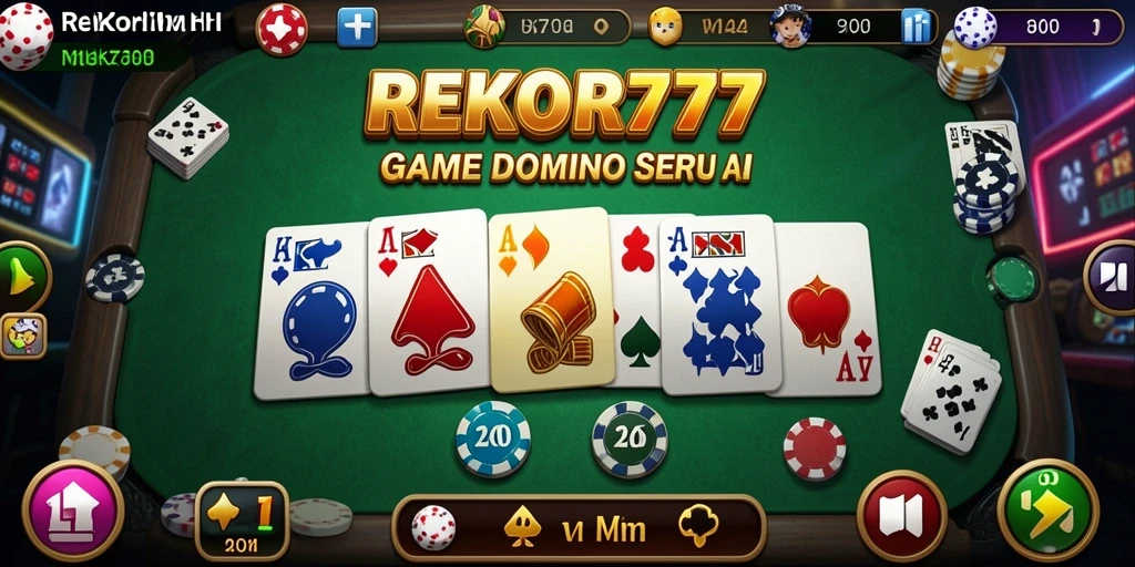Tampilan gameplay seru dan menantang dari REKOR777.
