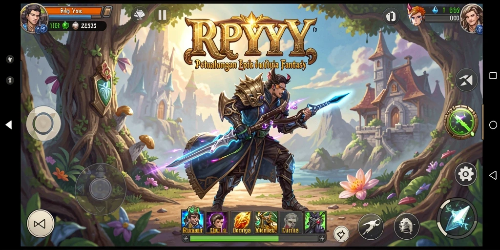 Tampilan gameplay RPYYY yang seru dan penuh aksi.