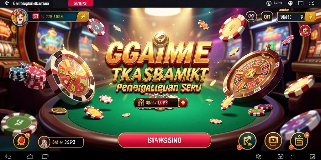 Tampilan gameplay mengasyikan di aplikasi Kasino SVIP3.